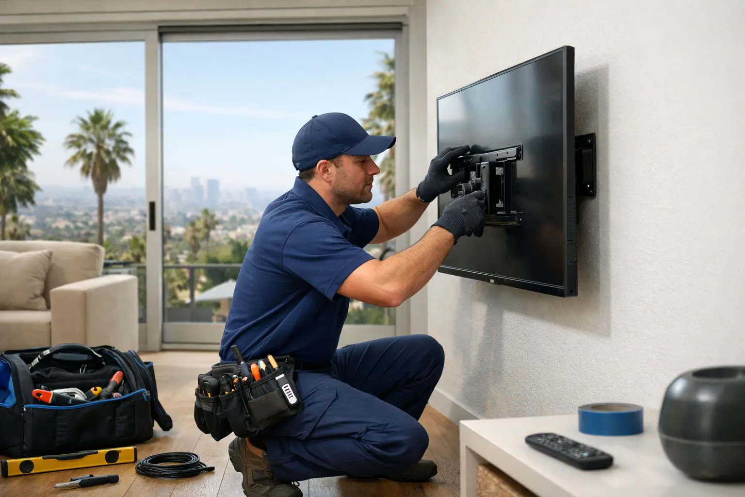 Los Angeles TV Mounting Service Done Right