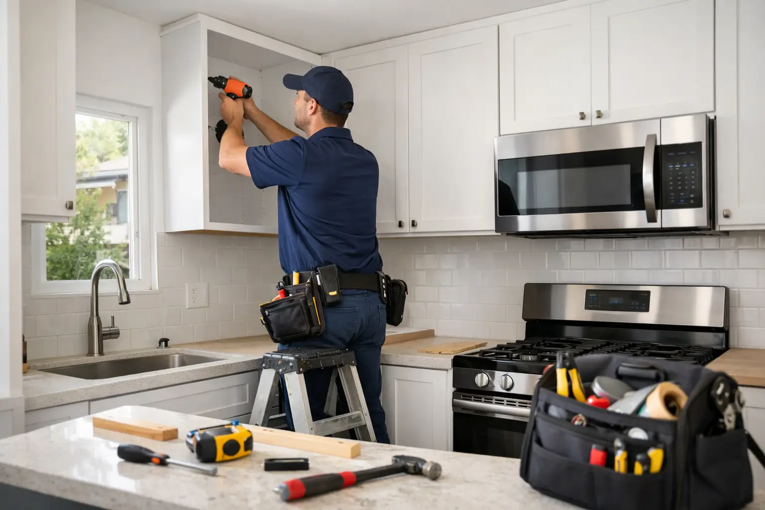 Cabinet Installation for Small Kitchens That Fits